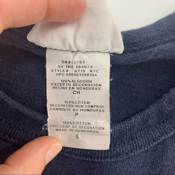 VTG 90s Champion Brand Big C Logo Short Sleeve Tee - Picture 11 of 14